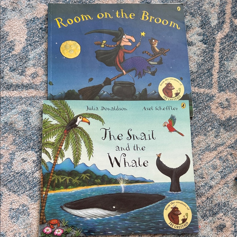Book Bundle - Room on the Broom & The Snail and the Whale by Julia Donaldson
